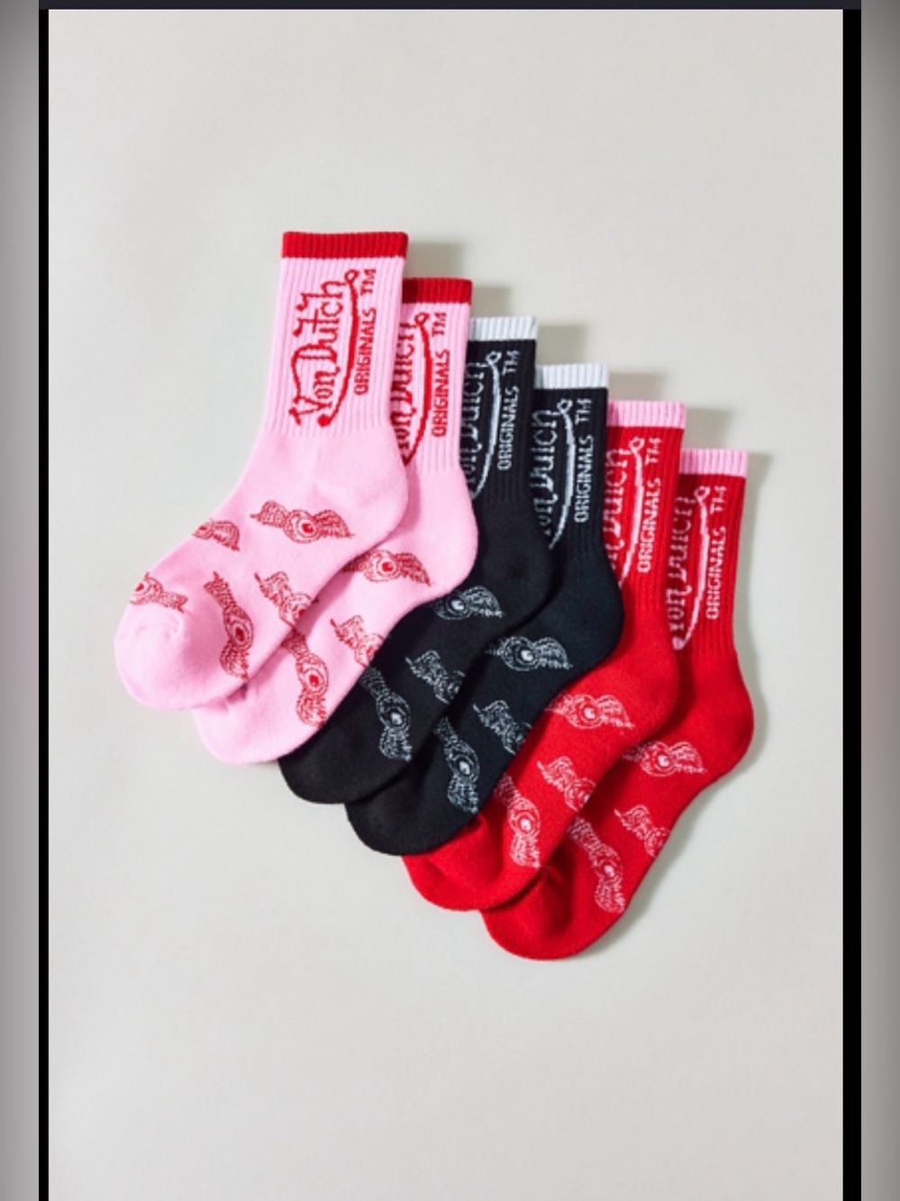 Von Dutch Classic Socks 3 Pack